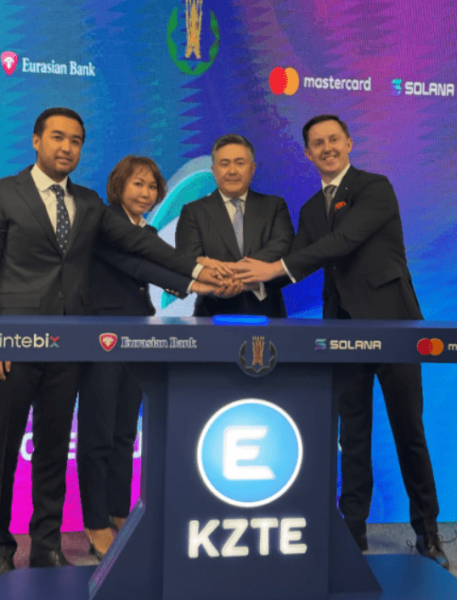 
                    Казахстан выпустил стейблкоин Evo в сотрудничестве с Solana и Mastercard                